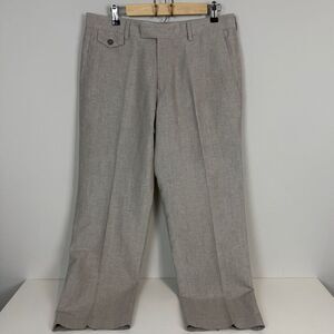 Kenneth Cole Reaction Linen Blend Trousers 33x30
